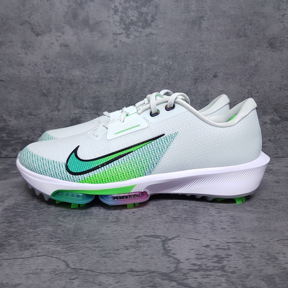 NIKE Air Zoom Infinity Tour 2 Golf Shoes Mens 11 WIDE Barely Green White Nby